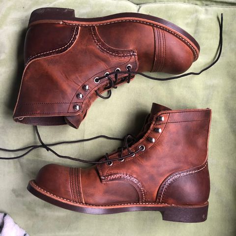 View photo of Red Wing Iron Ranger in S.B. Foot Copper Rough and Tough