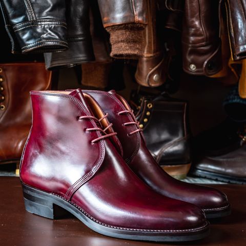 Search result thumbnail of Johnny Works George Boot in Unknown shell cordovan