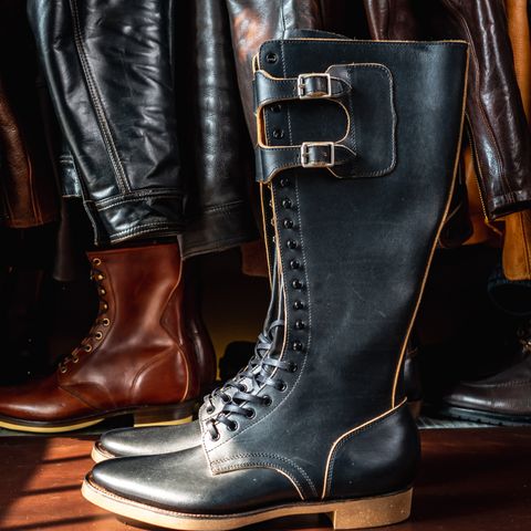 Clinch x Black Sign Transcontinental in Degermann Black Gustave Cowhide