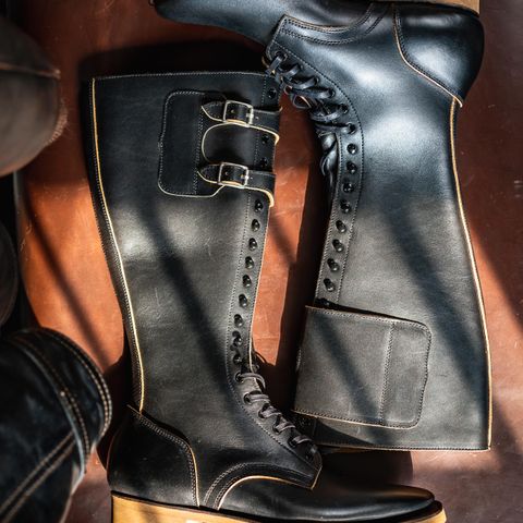 Clinch x Black Sign Transcontinental in Degermann Black Gustave Cowhide