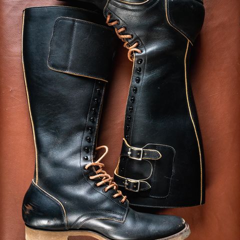 Clinch x Black Sign Transcontinental in Degermann Black Gustave Cowhide