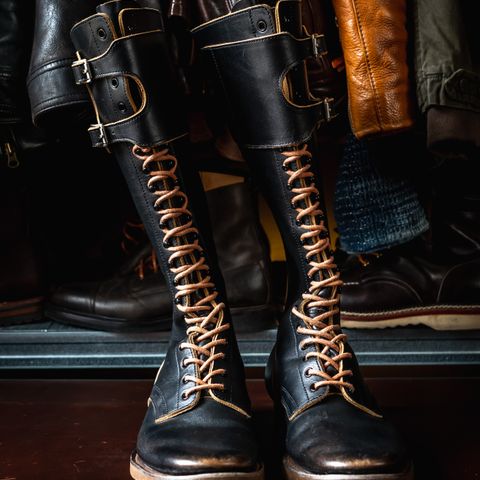 Clinch x Black Sign Transcontinental in Degermann Black Gustave Cowhide