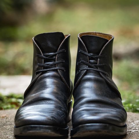 XBXS George Boots in Guidi Black Horsehide
