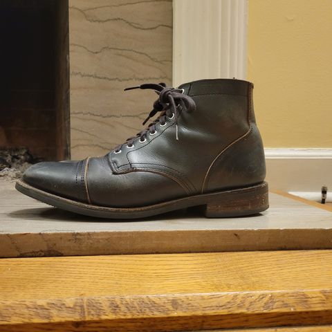 Thursday Vanguard in Horween Indigo Chromexcel