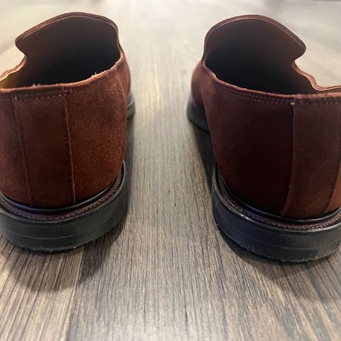Viberg Slipper in Terre Calf Suede