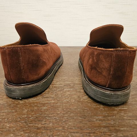 Viberg Slipper in Terre Calf Suede