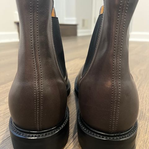 Viberg Chelsea in C.F. Stead Winter Smoke Classic Calf