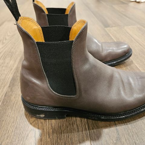 Viberg Chelsea in C.F. Stead Winter Smoke Classic Calf