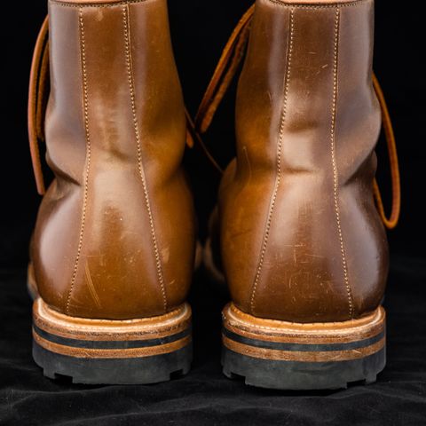 Viberg Halkett in Horween Bourbon Shell Cordovan
