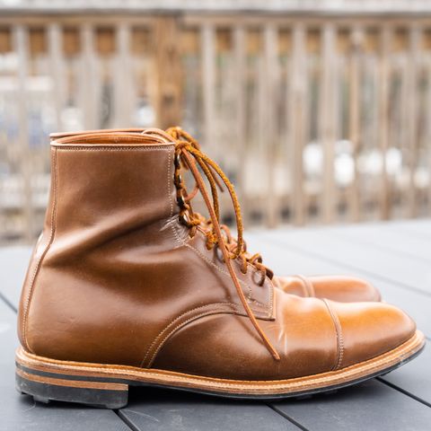 Viberg Halkett in Horween Bourbon Shell Cordovan