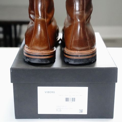 Viberg Halkett in Horween Bourbon Shell Cordovan
