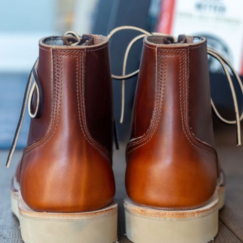 Nicks Free Range in Wickett & Craig Tan Oiled Latigo