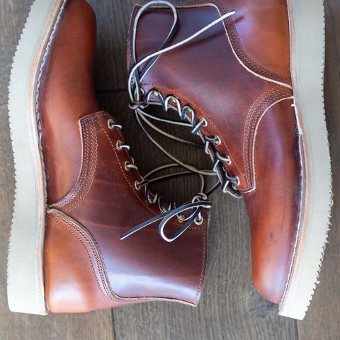 Nicks Free Range in Wickett & Craig Tan Oiled Latigo