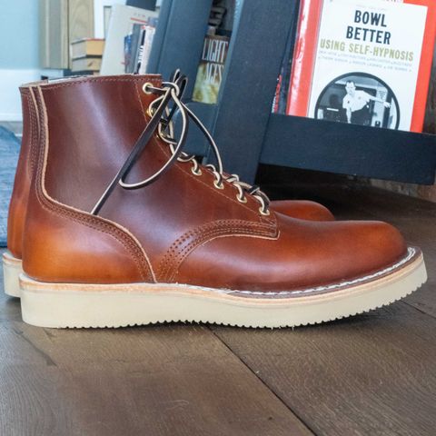 Nicks Free Range in Wickett & Craig Tan Oiled Latigo