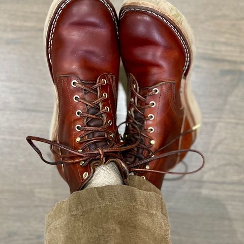 Nicks Free Range in Wickett & Craig Tan Oiled Latigo
