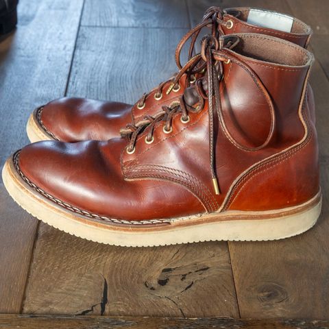 Nicks Free Range in Wickett & Craig Tan Oiled Latigo