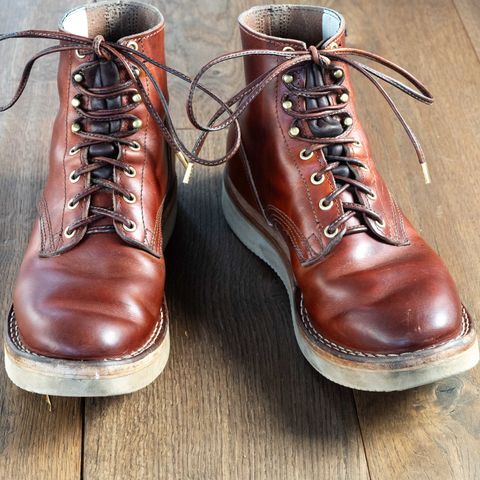 Nicks Free Range in Wickett & Craig Tan Oiled Latigo