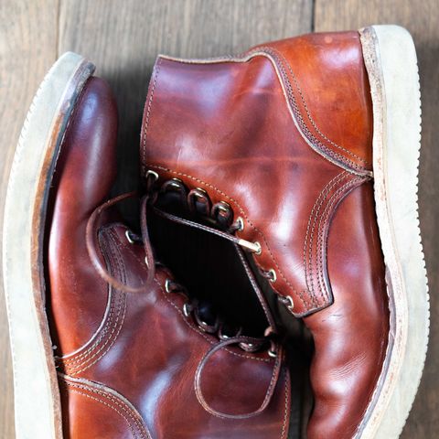 Nicks Free Range in Wickett & Craig Tan Oiled Latigo