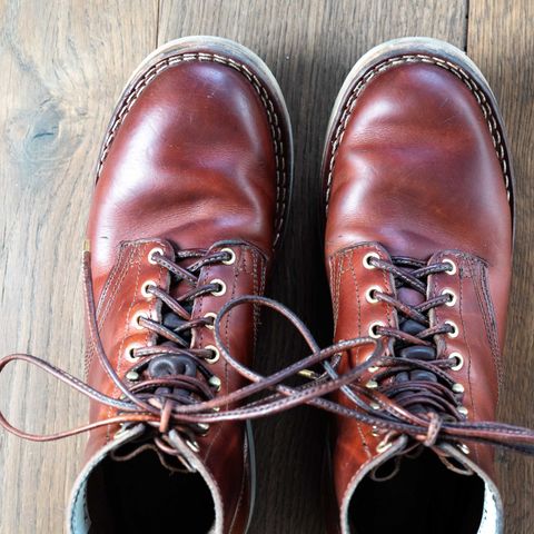 Nicks Free Range in Wickett & Craig Tan Oiled Latigo
