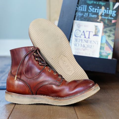 Nicks Free Range in Wickett & Craig Tan Oiled Latigo