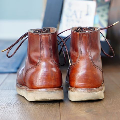 Nicks Free Range in Wickett & Craig Tan Oiled Latigo