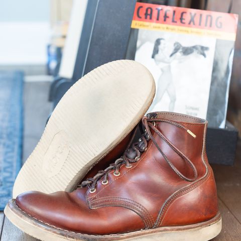 View photo of Nicks Free Range in Wickett & Craig Tan Oiled Latigo