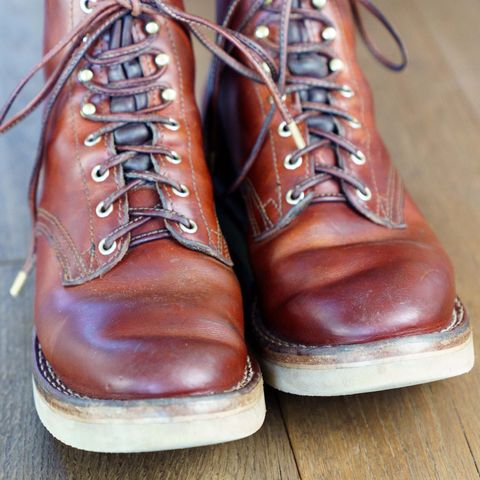 View photo of Nicks Free Range in Wickett & Craig Tan Oiled Latigo