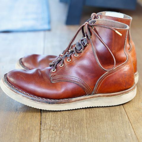 View photo of Nicks Free Range in Wickett & Craig Tan Oiled Latigo