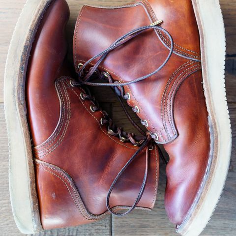 View photo of Nicks Free Range in Wickett & Craig Tan Oiled Latigo