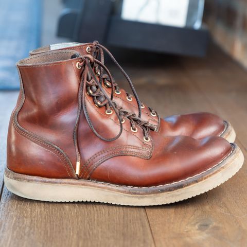 View photo of Nicks Free Range in Wickett & Craig Tan Oiled Latigo