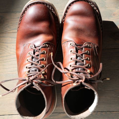 View photo of Nicks Free Range in Wickett & Craig Tan Oiled Latigo