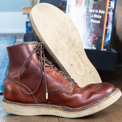 View photo of Nicks Free Range in Wickett & Craig Tan Oiled Latigo