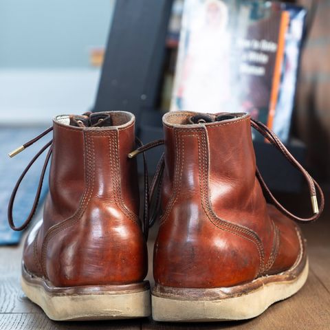 View photo of Nicks Free Range in Wickett & Craig Tan Oiled Latigo