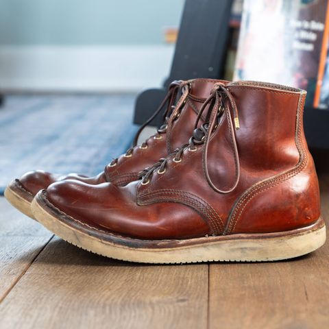 View photo of Nicks Free Range in Wickett & Craig Tan Oiled Latigo