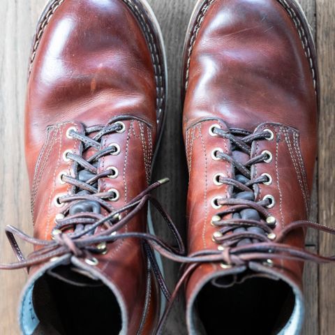 View photo of Nicks Free Range in Wickett & Craig Tan Oiled Latigo