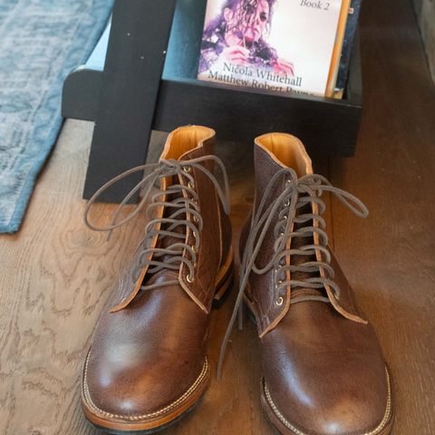 Viberg Service Boot in C.F. Stead Snuff Naked Kudu