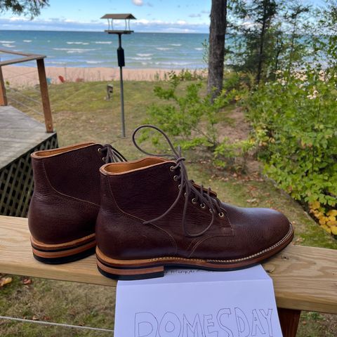 Viberg Service Boot in C.F. Stead Snuff Naked Kudu