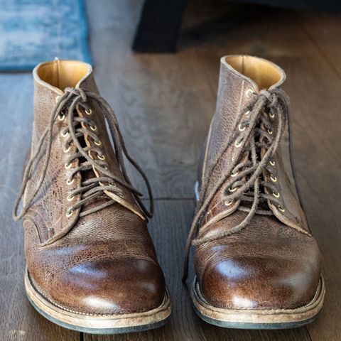 View photo of Viberg Service Boot in C.F. Stead Snuff Naked Kudu