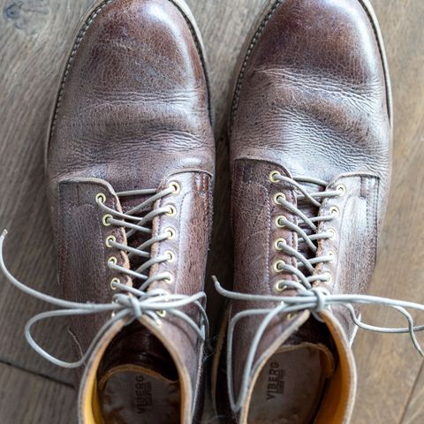 View photo of Viberg Service Boot in C.F. Stead Snuff Naked Kudu