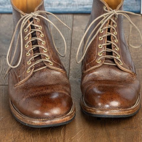 Viberg Service Boot in C.F. Stead Snuff Naked Kudu