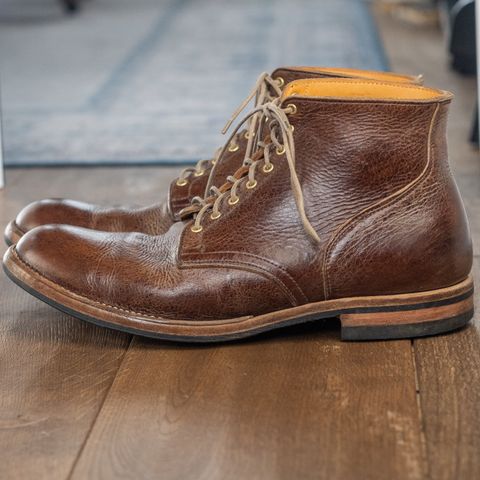 Viberg Service Boot in C.F. Stead Snuff Naked Kudu