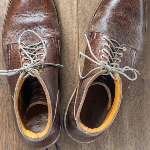 Viberg Service Boot in C.F. Stead Snuff Naked Kudu