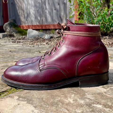 View photo of Viberg Service Boot in Horween Color 8 Chromexcel