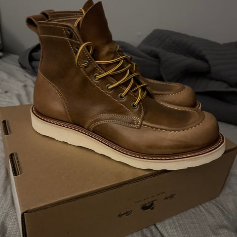 Truman Moc Toe in Sesame Double Shot