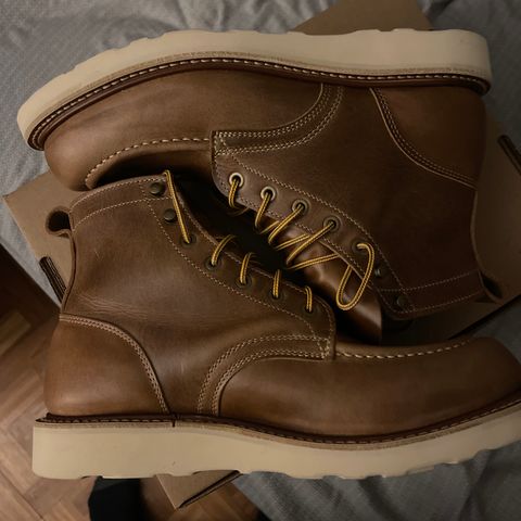 Truman Moc Toe in Sesame Double Shot