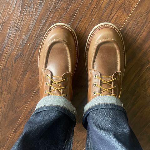 Truman Moc Toe in Sesame Double Shot