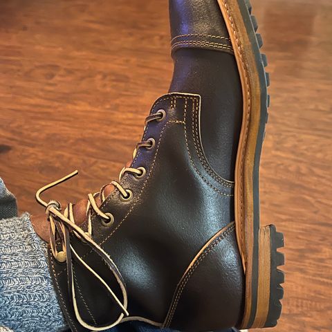 Search result thumbnail of Truman Cap Toe Boot in Horween Java Waxed Flesh