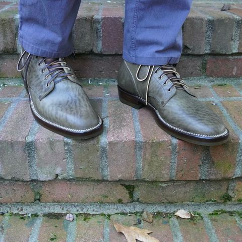 NF Bootmaker Milton Boot in Maryam Waxy Salvia Horsebutt