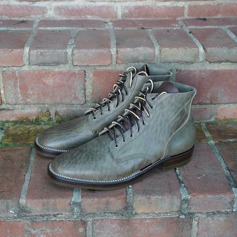 NF Bootmaker Milton Boot in Maryam Waxy Salvia Horsebutt