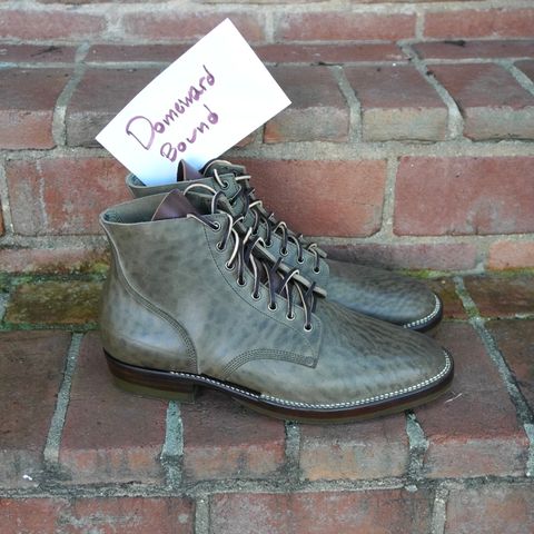 NF Bootmaker Milton Boot in Maryam Waxy Salvia Horsebutt